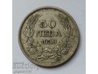 Ασήμι 50 λέβα Βουλγαρία 1930 - ασημένιο νόμισμα #56