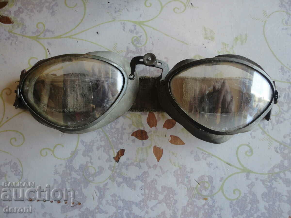 German Wermacht MW 41 Army Motorcycle Goggles - 7 German Wermacht MW 41 Army Motorcycle Goggles - 7