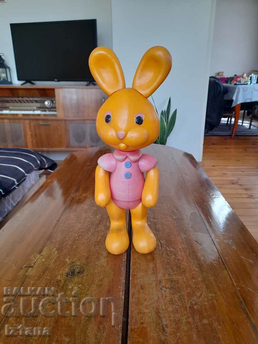 An old toy rabbit