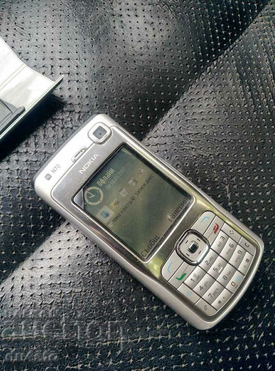 Telefon mobil Nokia Nokia N 70, symbian, 2 mpx, radio, Blu
