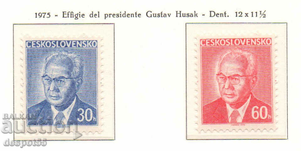 1975-1977. Τσεχοσλοβακία. Πρόεδρος Gustav Husak.