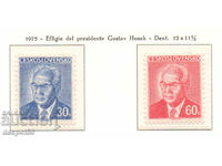 1975-77. Czechoslovakia. President Gustav Husack.