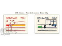 1985. Danemarca. EUROPA - Anul Muzicii Europene.