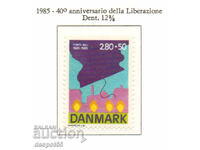 1985. Дания. 40-та годишнина от освобождението на Дания.