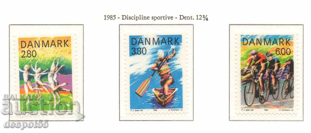 1985. Denmark. Sports.