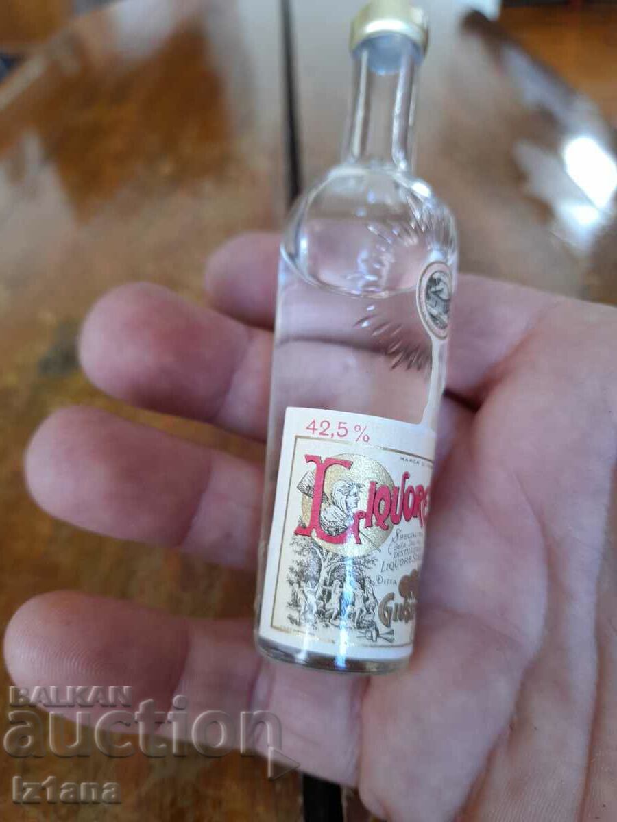 Old bottle of Liqoure Strega