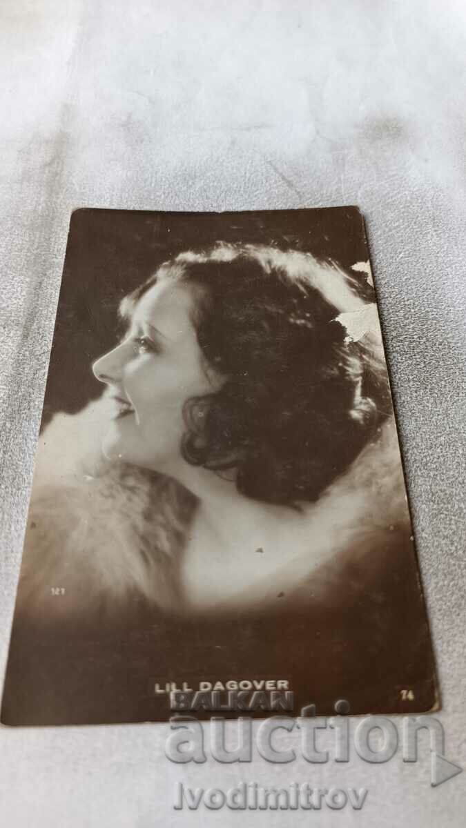 Carte poștală Lill Dagover din 1932