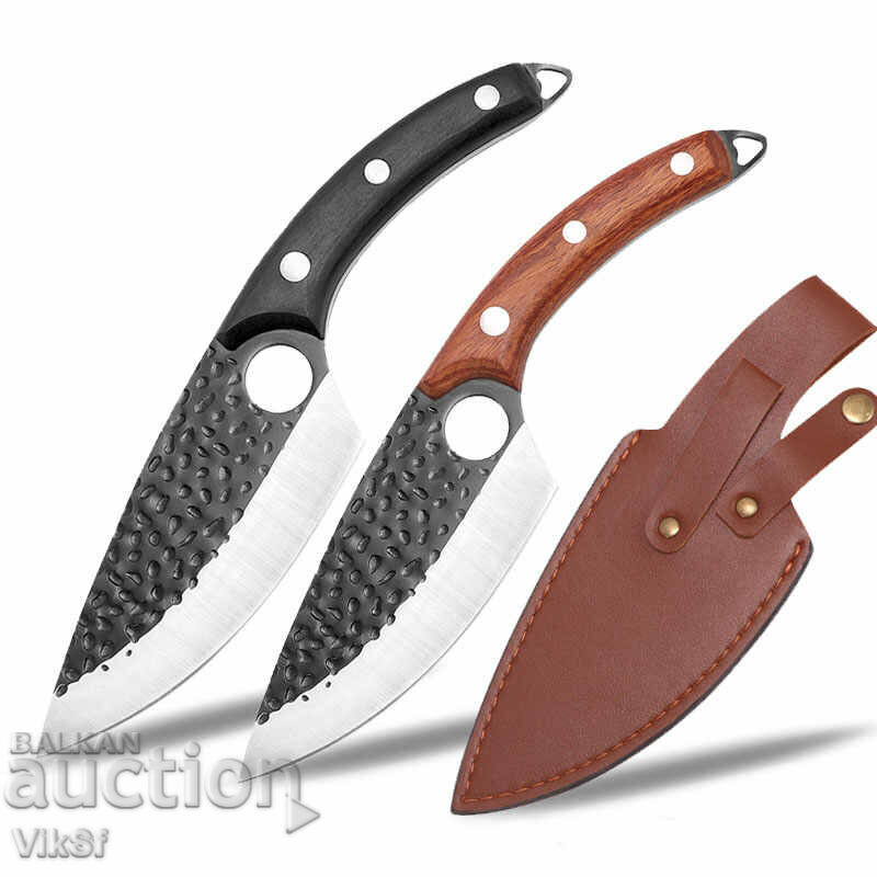 Auction  Handmade forged knife 146x273 with a handle