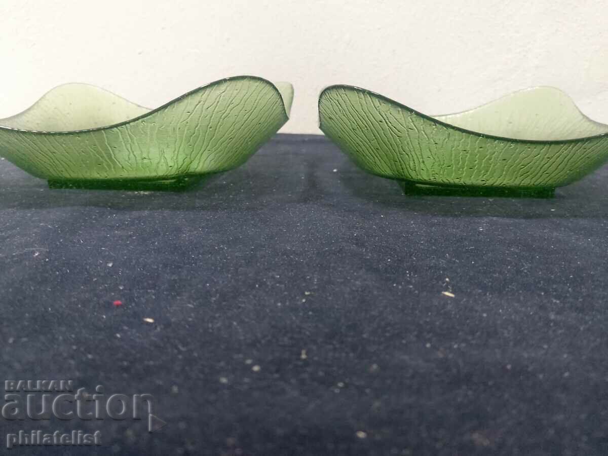 2 τεμάχια - Βαθιές πλάκες - Πράσινο με τιμή 6.70 BGN | € 3.43