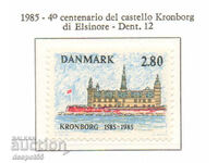1985. Дания. 400-годишнината на замъка Кронборг.