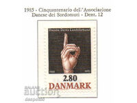 1985. Danemarca. 50 de ani de la Asociația Daneză a Surzilor.