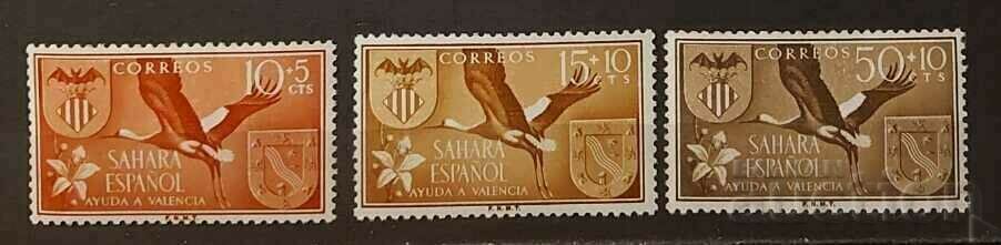 Spania/Sahara spaniolă 1958 Fauna/Păsări MNH