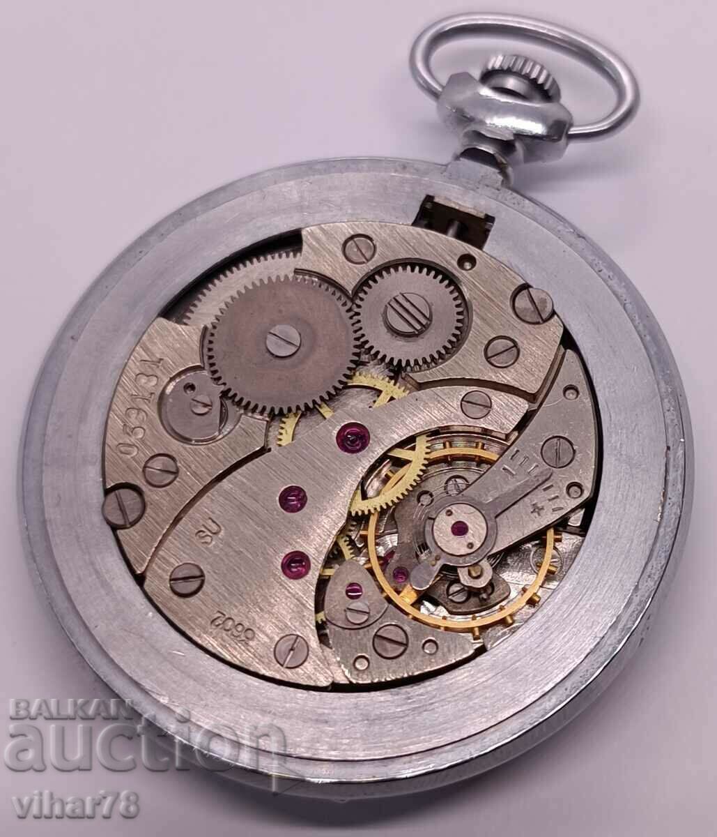 zipper pocket watch 18 stones - 5 zipper pocket watch 18 stones - 5