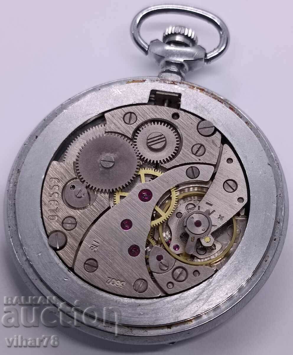 zipper pocket watch 18 stones - 6 zipper pocket watch 18 stones - 6