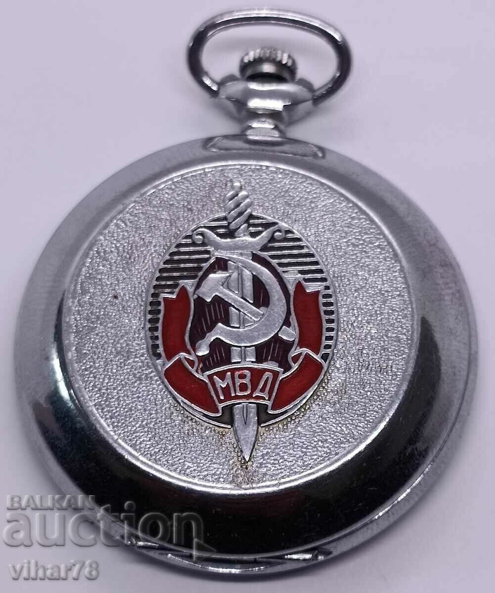 zipper pocket watch 18 stones