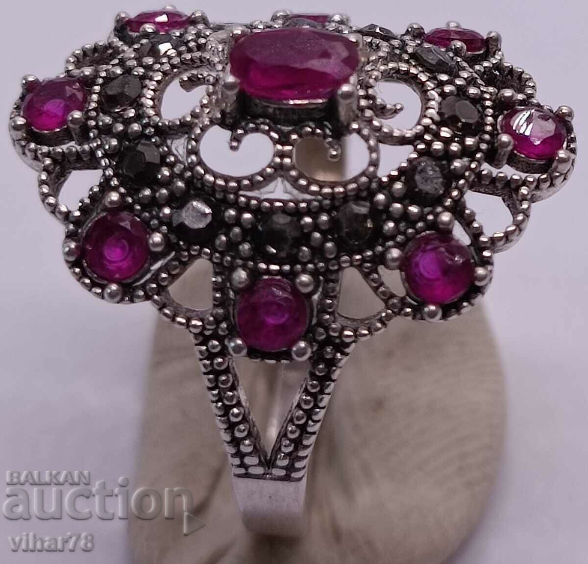 Livrarea FEMEI Inel argint