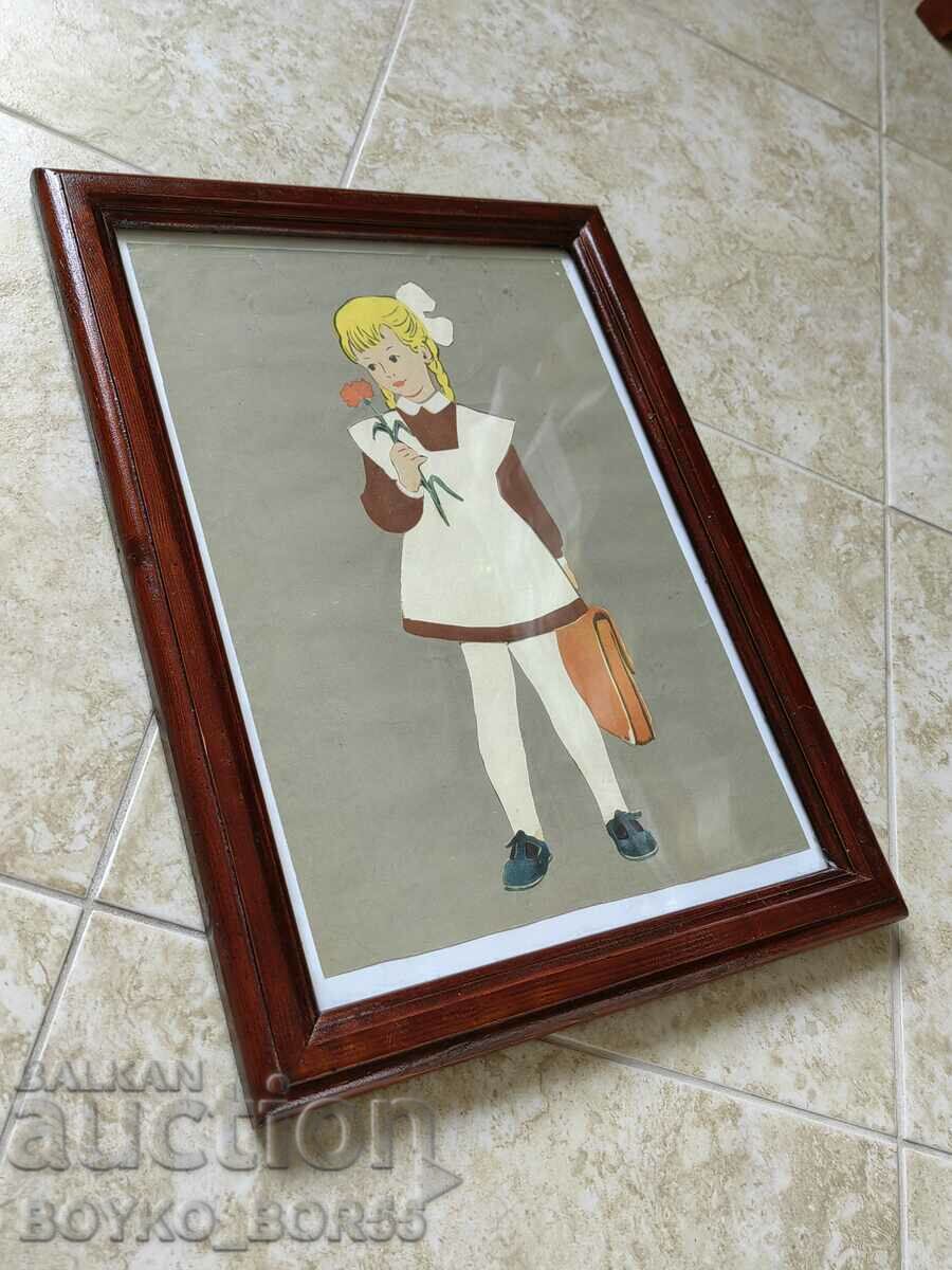 Παράδοση Ρωσική κοινωνική ΕΣΣΔ Σχέδιο εικόνας από τη δεκαετία του '70 του 20ου αιώνα Παράδοση Ρωσική κοινωνική ΕΣΣΔ Σχέδιο εικόνας από τη δεκαετία του '70 του 20ου αιώνα