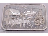 сребърна плочка