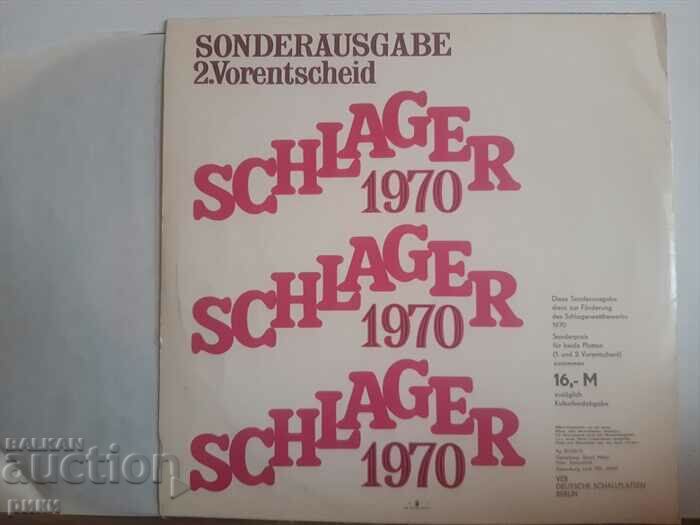 Schlager 1970 with price 16.00 BGN | € 8.18 Schlager 1970 with price 16.00 BGN | € 8.18