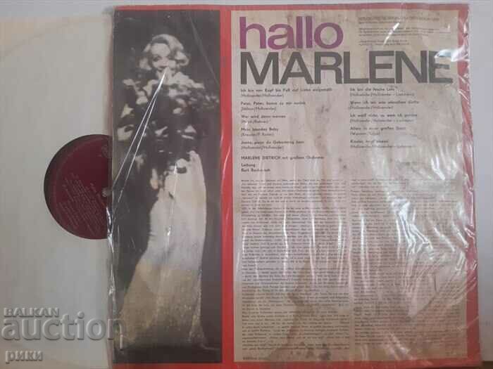 Marlene Dietrich – Hallo Marlene 1969 with price 6.00 BGN | € 3.07 Marlene Dietrich – Hallo Marlene 1969 with price 6.00 BGN | € 3.07