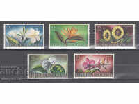 1957. Индонезия. Различни благотворителни фондове - цветя.