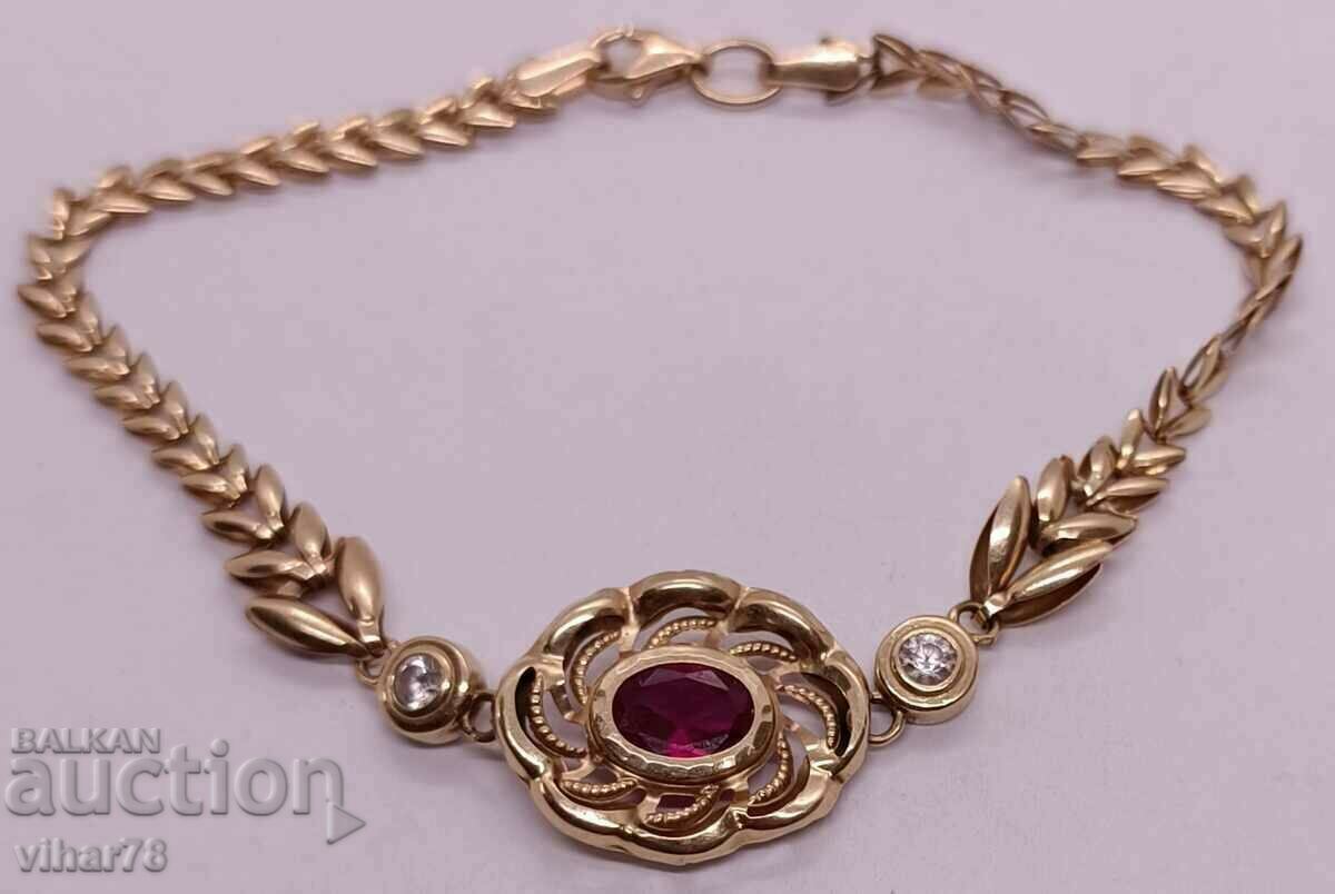 14 carat gold bracelet - personal delivery only