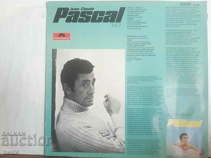 Jean-Claude Pascal Vol. 2 1968 with price 15.00 BGN | € 7.67 Jean-Claude Pascal Vol. 2 1968 with price 15.00 BGN | € 7.67