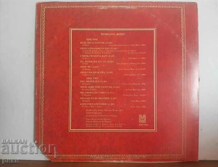 Bobby Sherman – With Love, Bobby 1971 with price 24.00 BGN | € 12.27 Bobby Sherman – With Love, Bobby 1971 with price 24.00 BGN | € 12.27