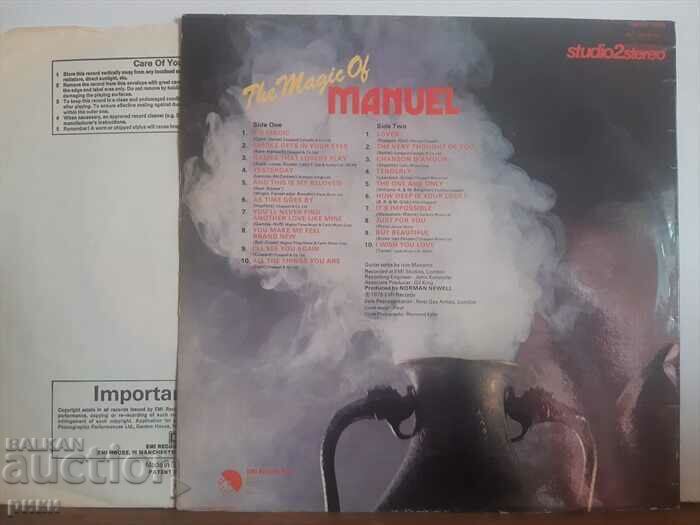 Manuel – The Magic Of Manuel 1978 with price 18.00 BGN | € 9.20 Manuel – The Magic Of Manuel 1978 with price 18.00 BGN | € 9.20