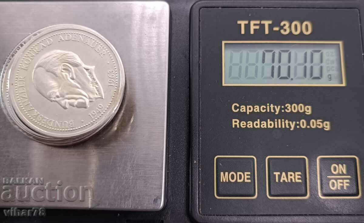 Lot of silver plaques - 5 Lot of silver plaques - 5