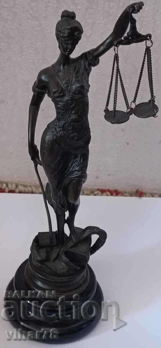 Brass statuette - 6 Brass statuette - 6