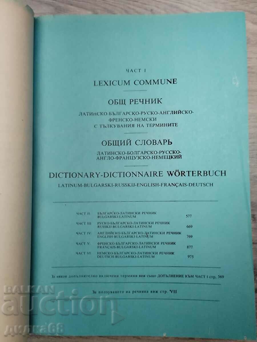 Delivery of Medical terminology in six languages / Georgi Arnaudov Delivery of Medical terminology in six languages / Georgi Arnaudov