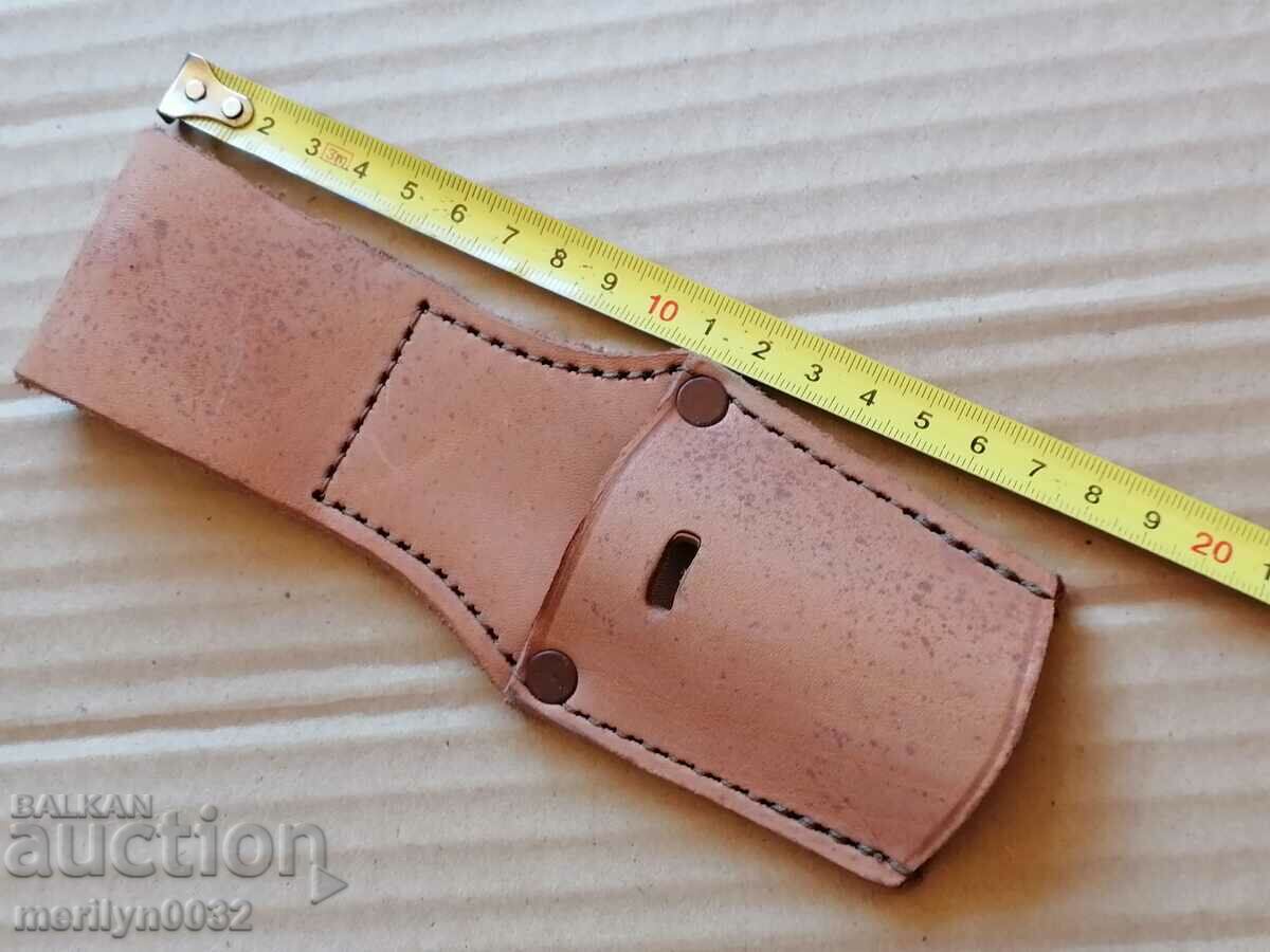 Auction Leather scabbard for bayonet knife bayonet M-95 WW1 WW2 Auction Leather scabbard for bayonet knife bayonet M-95 WW1 WW2