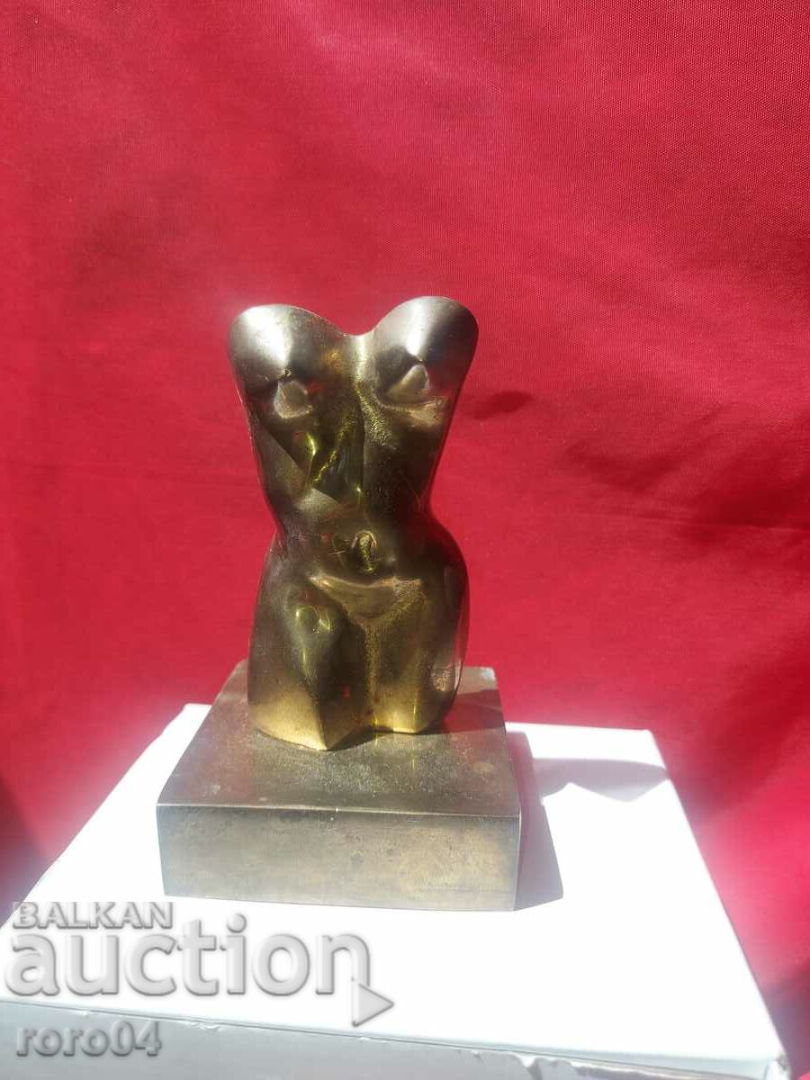 TORSO - NAKED FEMALE BODY - EROTIC - BRONZE - 7 TORSO - NAKED FEMALE BODY - EROTIC - BRONZE - 7