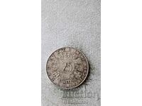 Austria 25 Shillings 1957 Silver