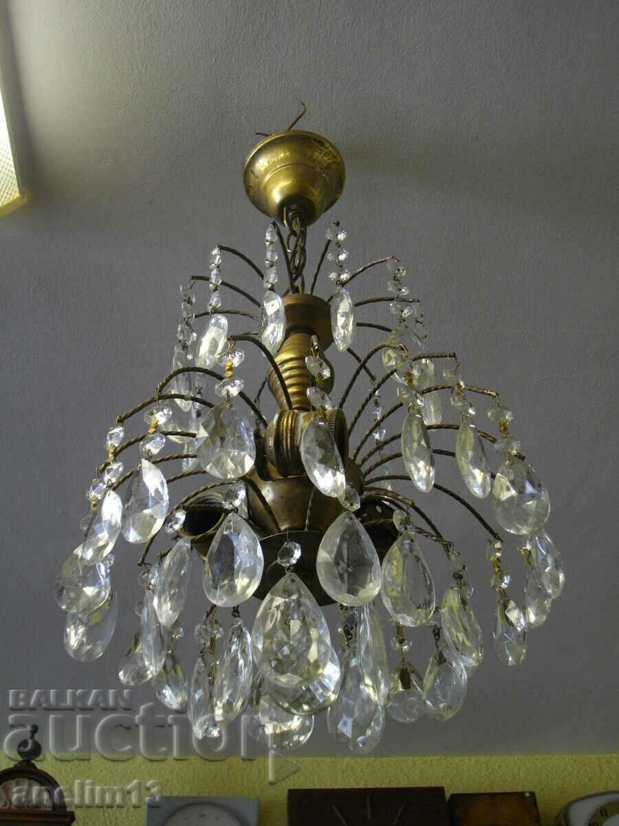 LAMPĂ VECHE DE CRISTAL