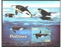 Clean Block Fauna Dolphins 2004 from Cuba