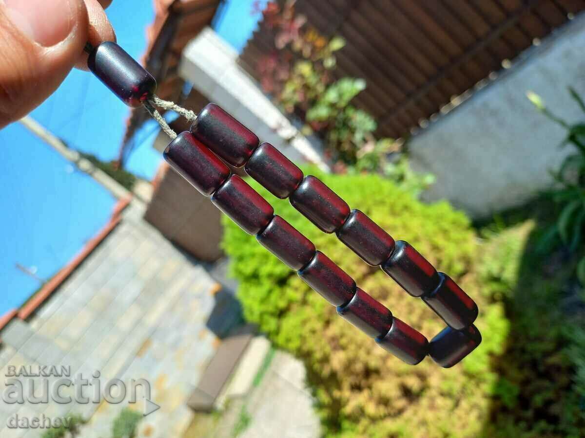 Δημοπρασία Παλιό αυθεντικό καταλινικό BAKELITE Amber Rosary***
