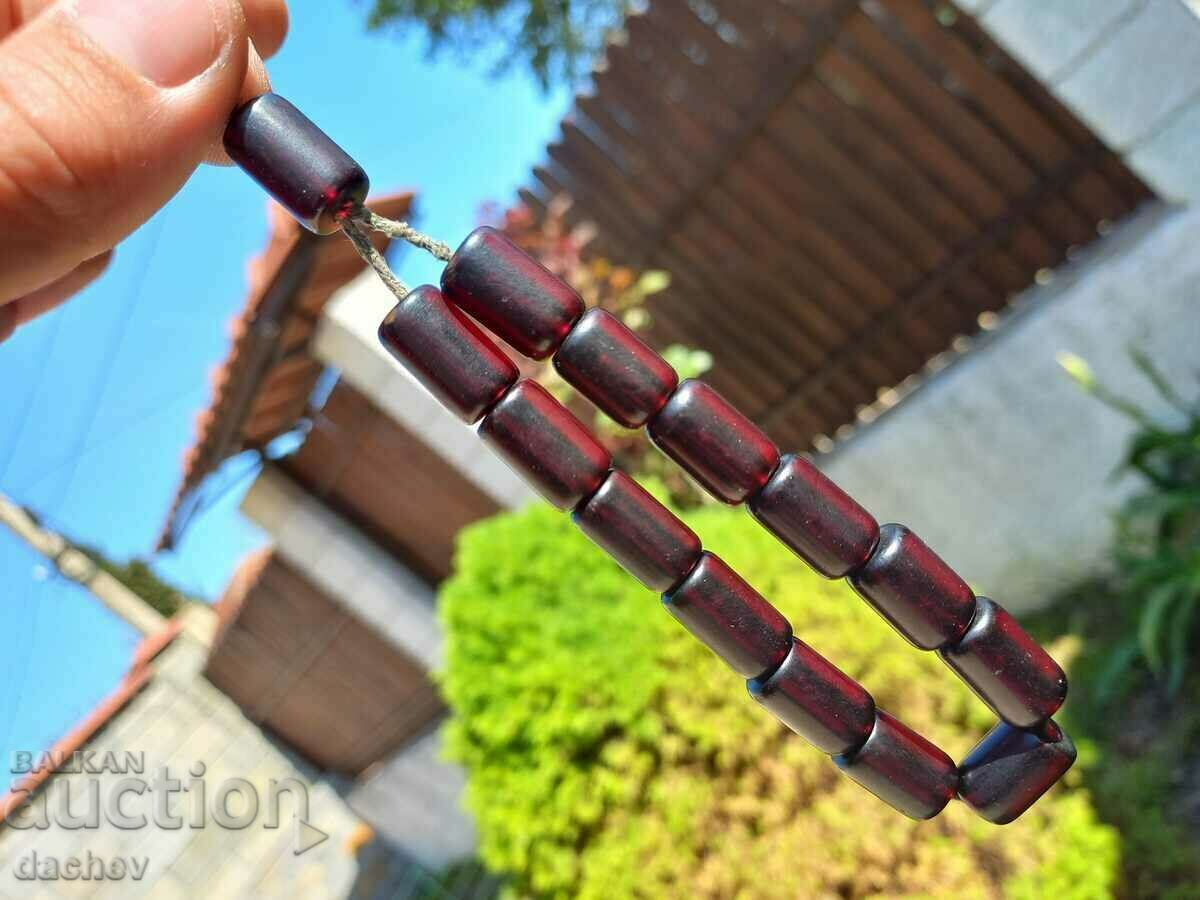 Delivery of Old Authentic Cataline BAKELITE Amber Rosary***