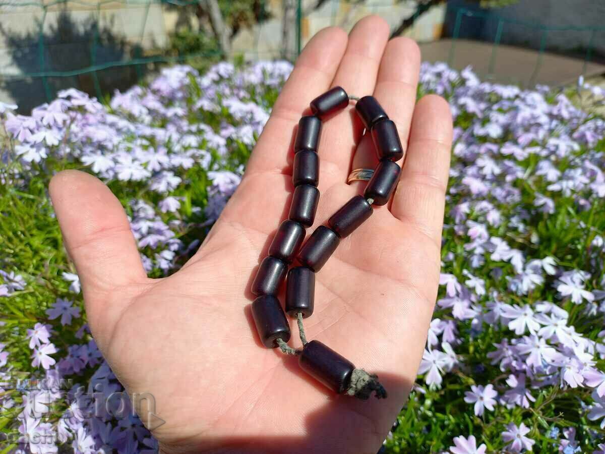 Παλιό αυθεντικό καταλινικό BAKELITE Amber Rosary*** - 5