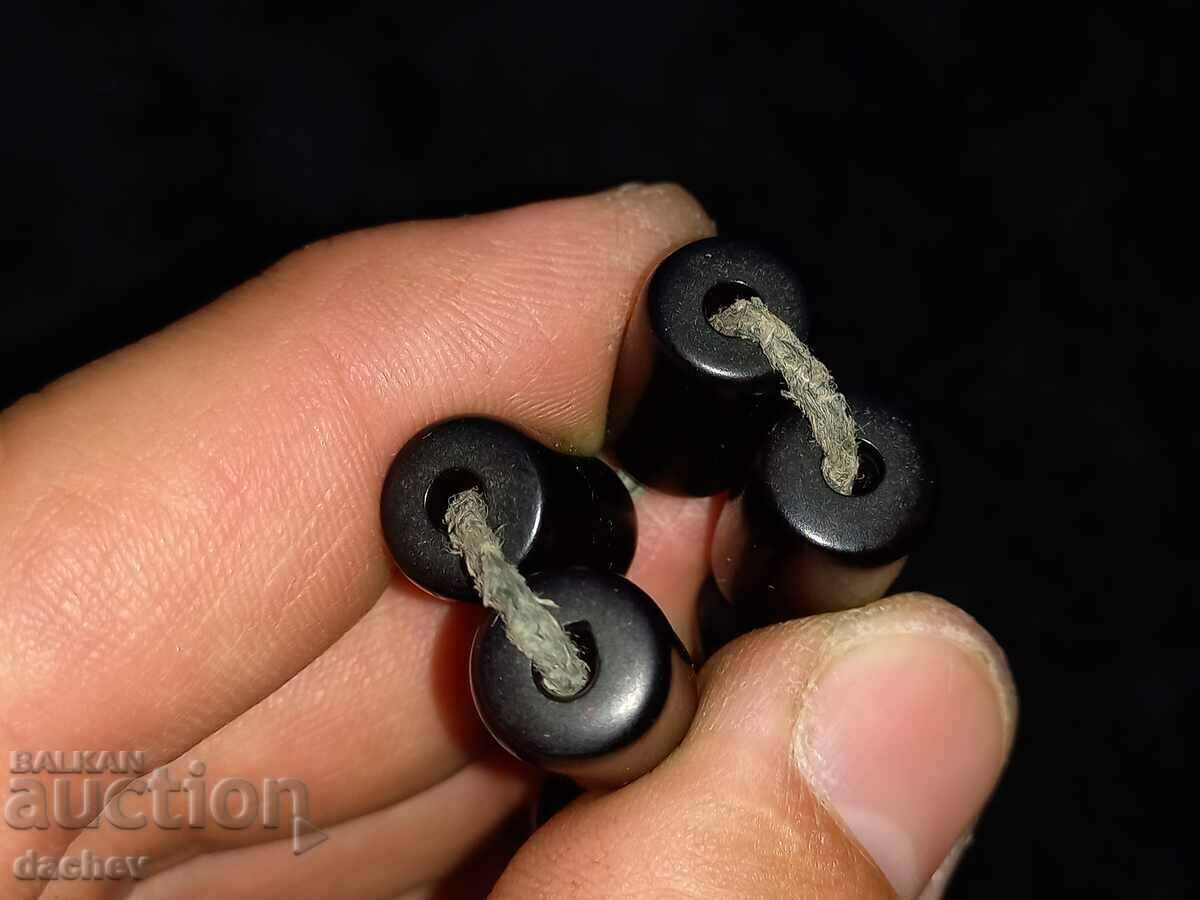 Παλιό αυθεντικό καταλινικό BAKELITE Amber Rosary*** - 7