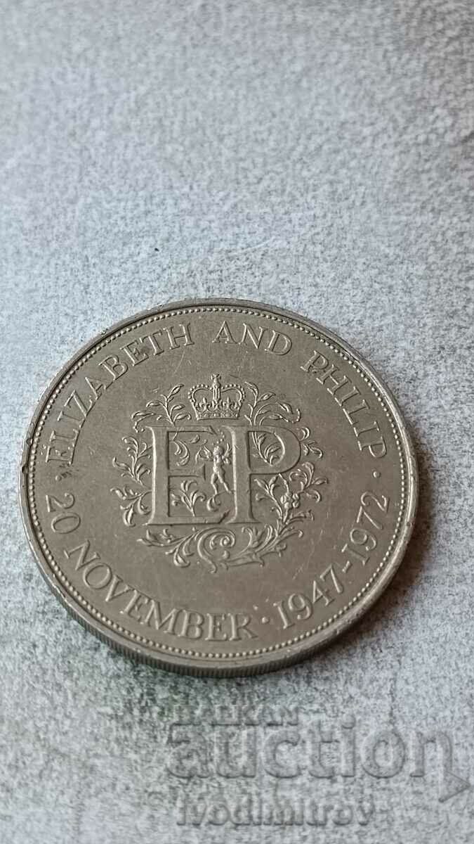 Великобритания 25 пенса 1972