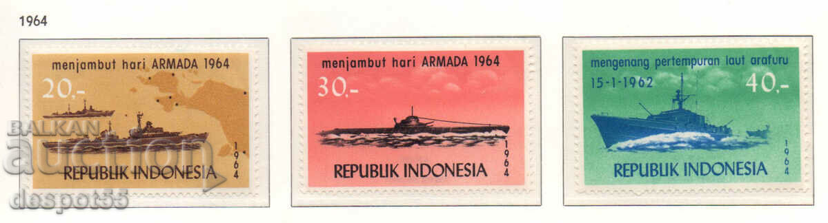 1964. Индонезия. Индонезийски флот.