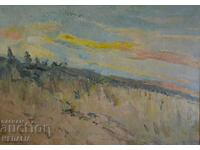 Luben Doganov-landscape-oil-paintings-signed-framed