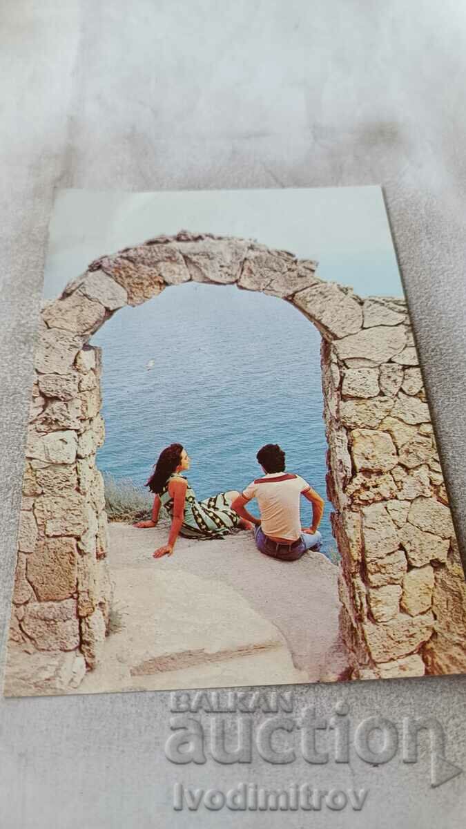 Postcard Kaliakra 1985