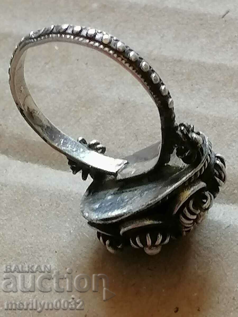 Auction  Silver ring 5.8 grams Kingdom of Bulgaria silver jewelry