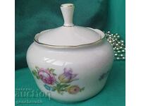 Porcelain sugar bowl - Seltmann Weiden