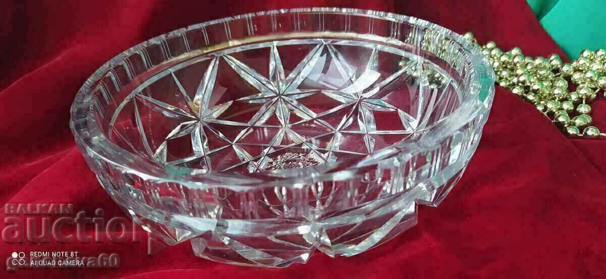 Beautiful lead crystal fruit bowl - 5 Beautiful lead crystal fruit bowl - 5
