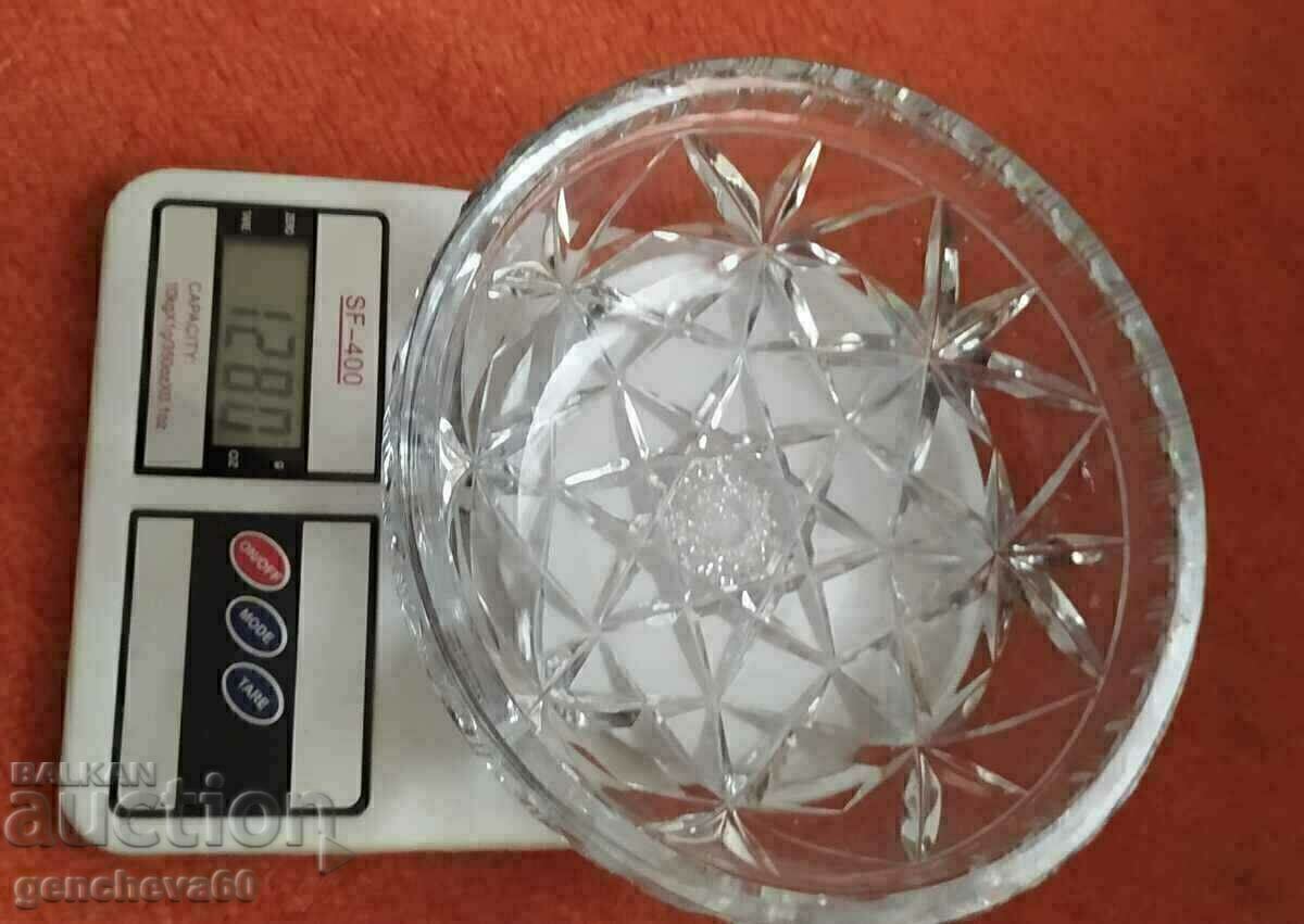 Όμορφη φρουτιέρα από κρύσταλλο μολύβδου - 6