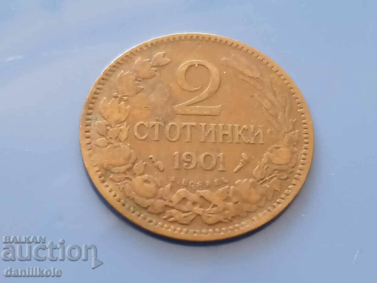 Auction *$*Y*$* BULGARIA 2 CENTS 1901 VERY GOOD *$*Y*$* Auction *$*Y*$* BULGARIA 2 CENTS 1901 VERY GOOD *$*Y*$*